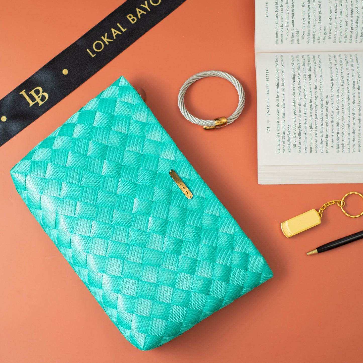Blue Green Bag