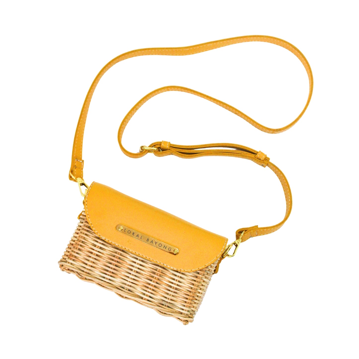 Yellow or Mustard Bayong Bag