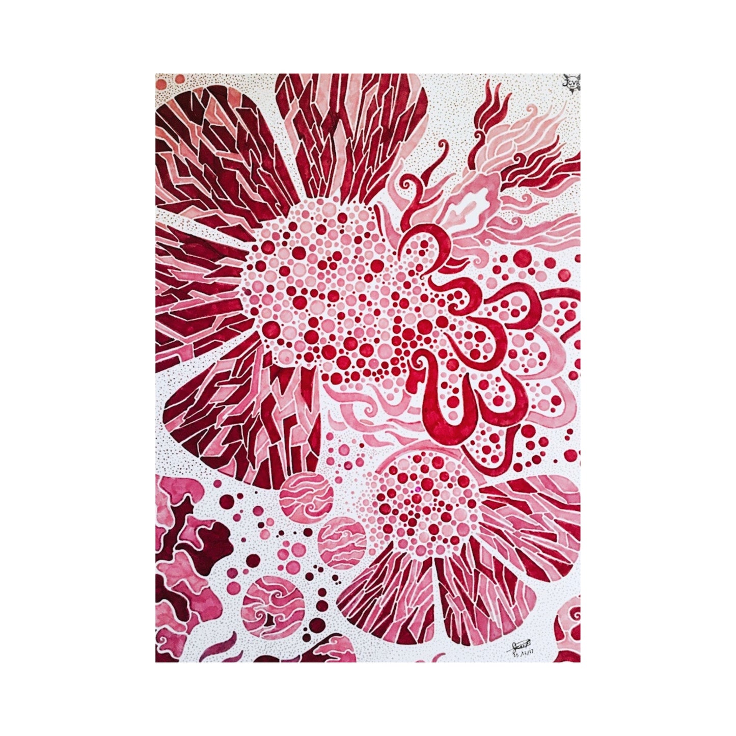Mauve Synthesis: Limited Edition Print