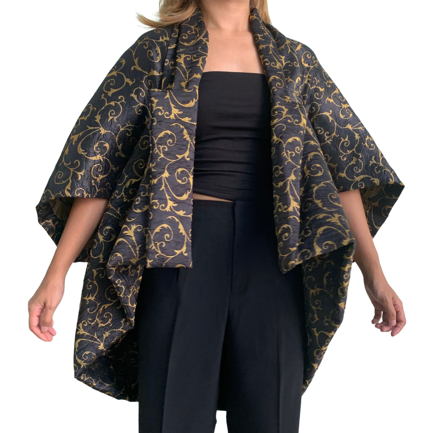 Gold Kimono Jacket