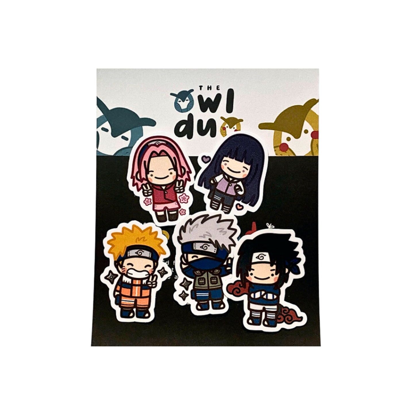 Naruto Anime Sticker Pack by Priscilla & Sarah Cheung