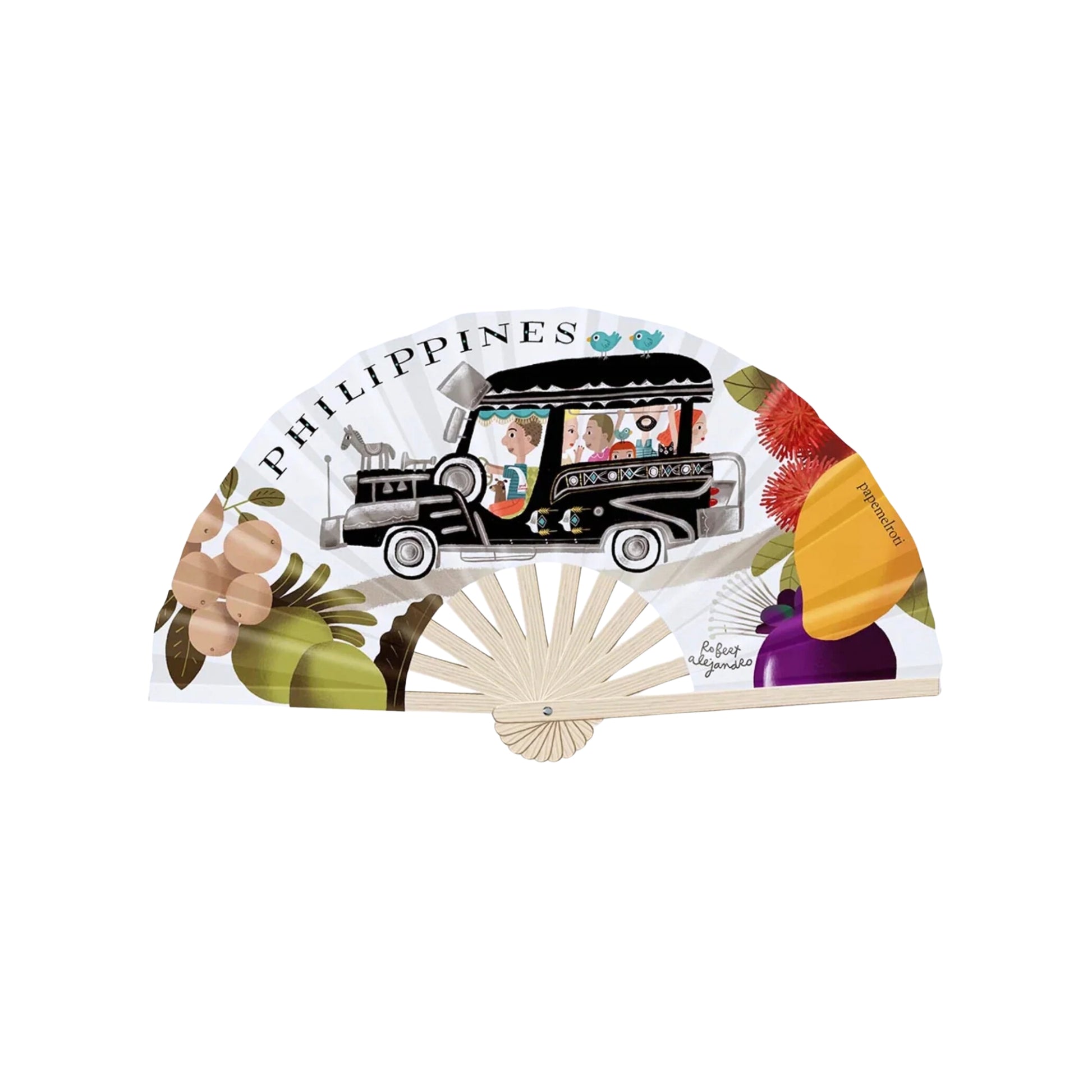 Philippine Jeepney Fan (Black)