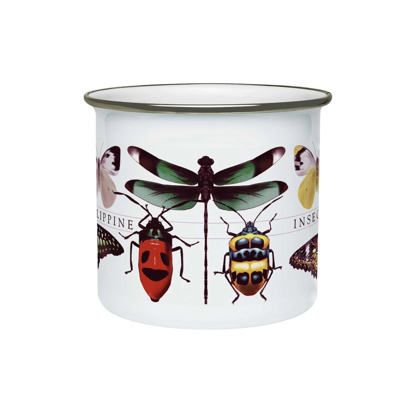 Philippine Insects Enamel Mug