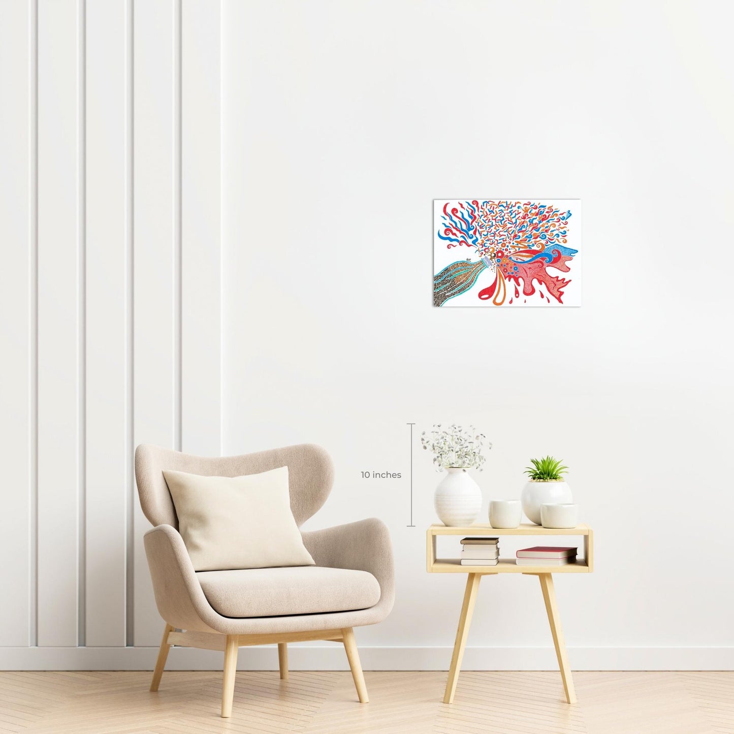 Pop Goes The Bottle: Limited Edition Print