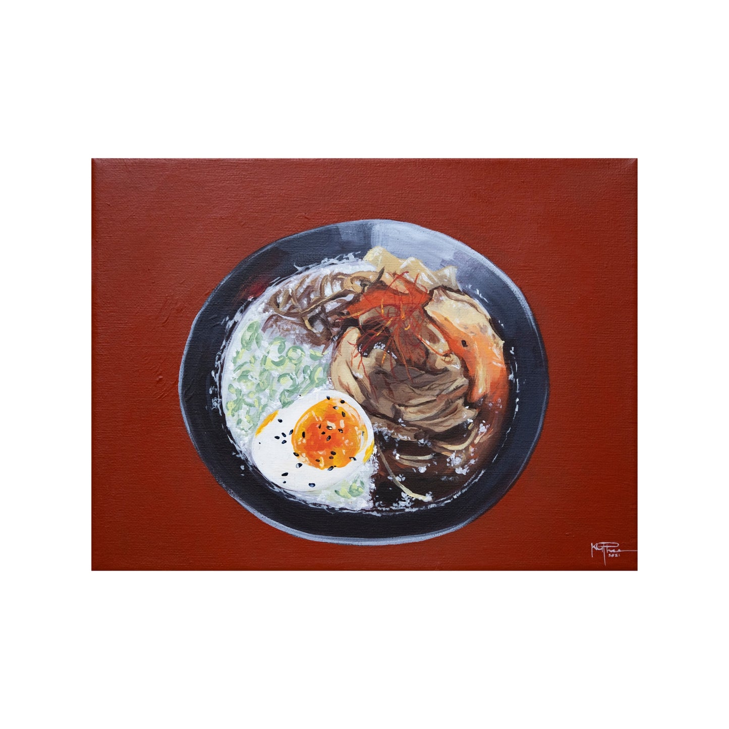 Ramen Bowl by Krissie Phee