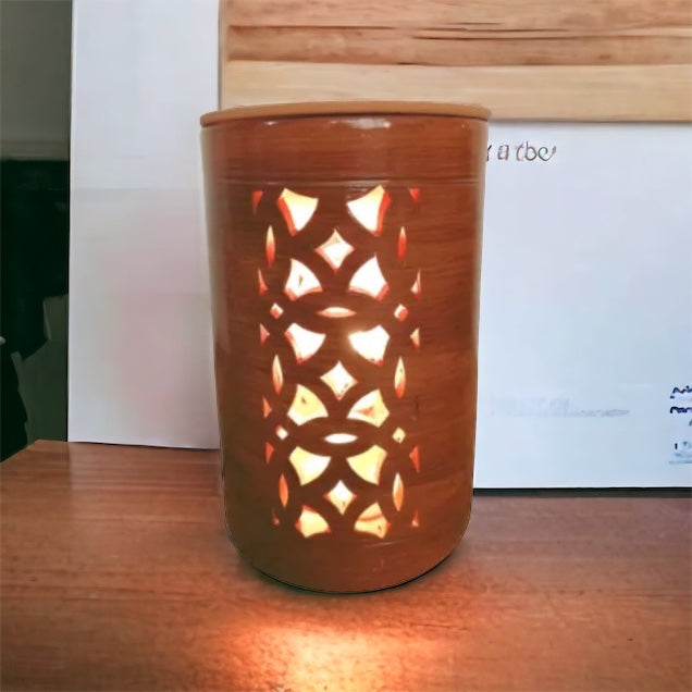 Brown Aroma Burner