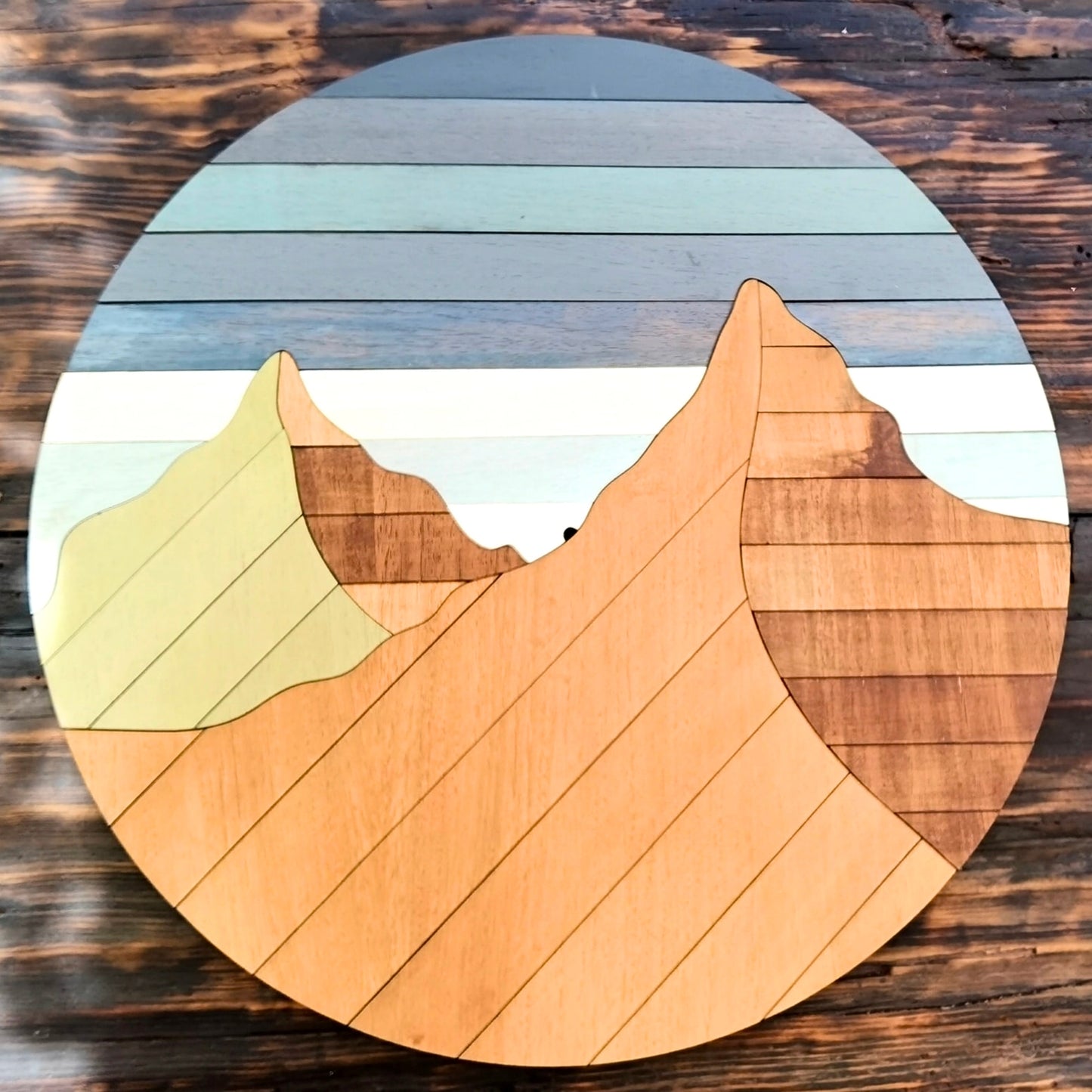 Laser Wood Art Clock
