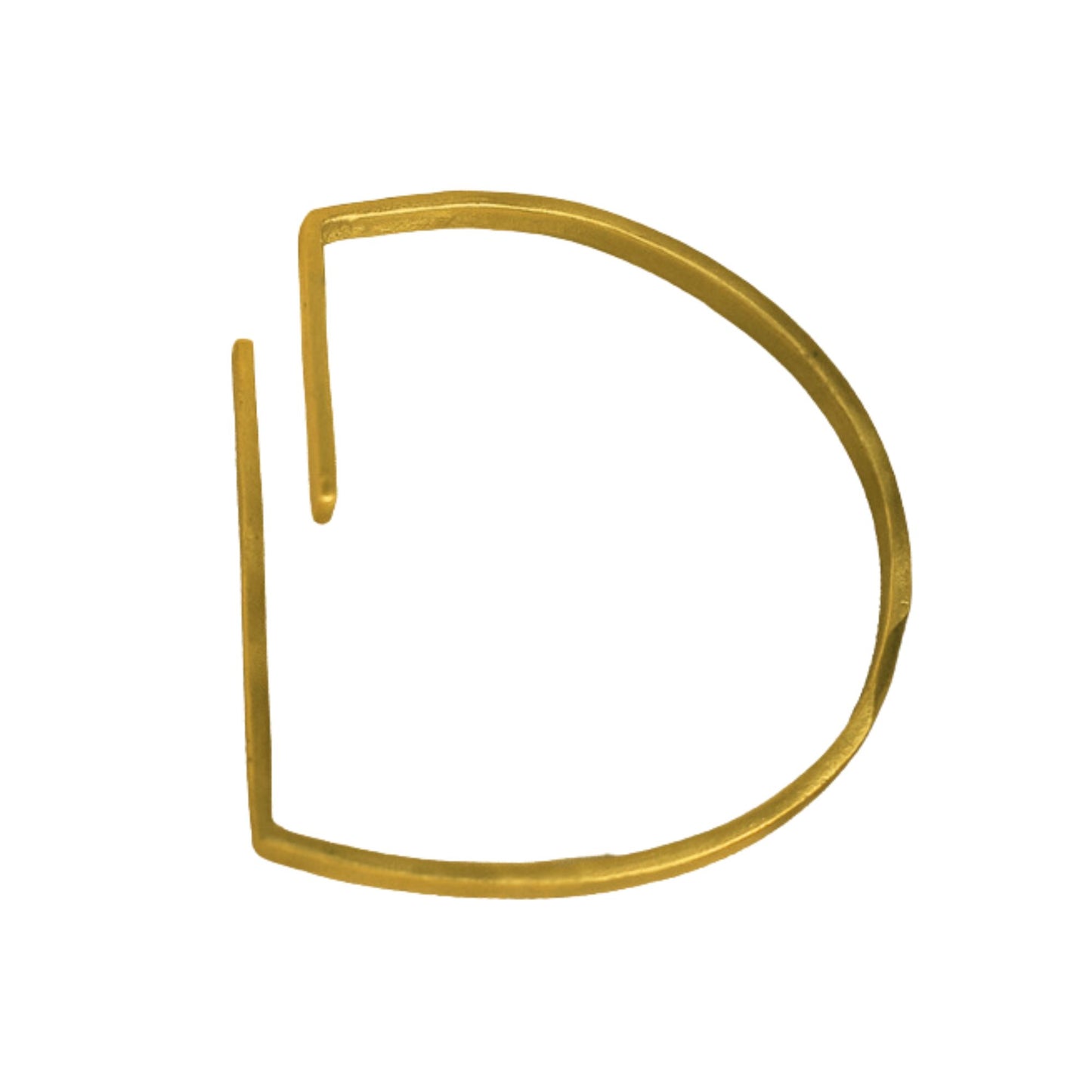 Geometric Brass Bracelet