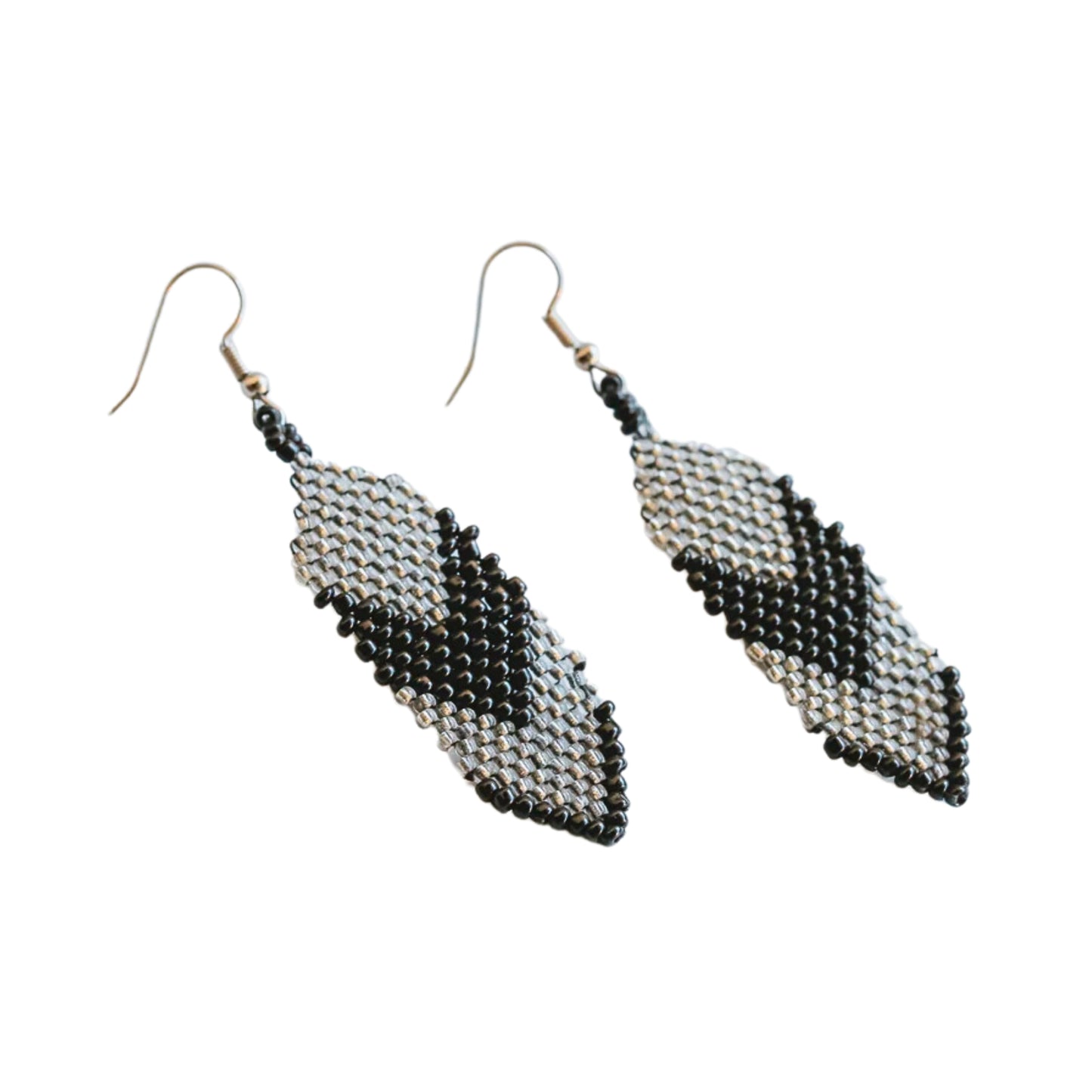 K'lung Udi Beaded Shield Earrings