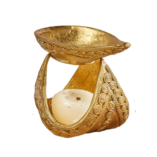 T'boli Brass Oil Burner / Diffuser