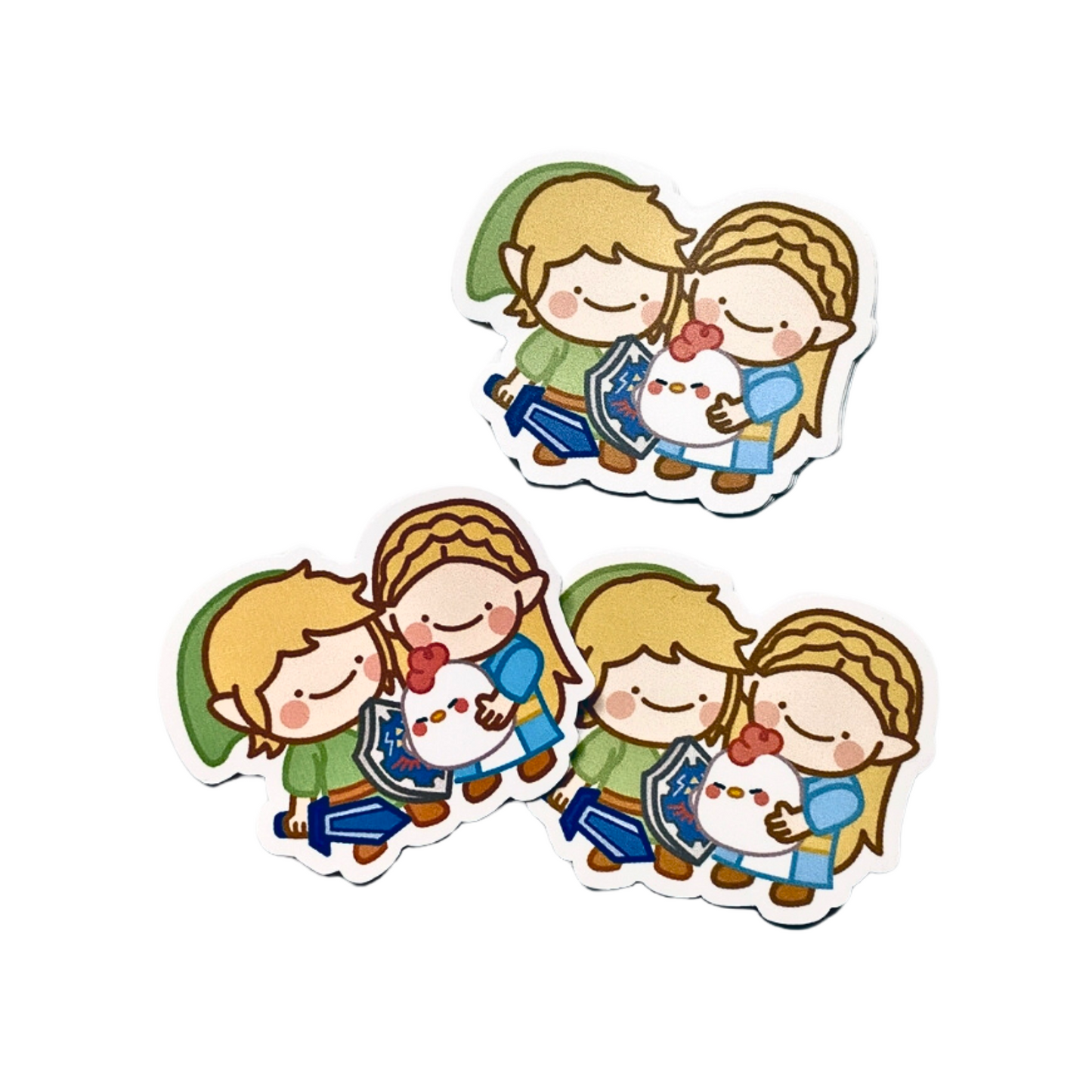 Solo Big FMA / Zelda / One Piece Waterproof Stickers by Priscilla & Sarah Cheung The Legend of Zelda