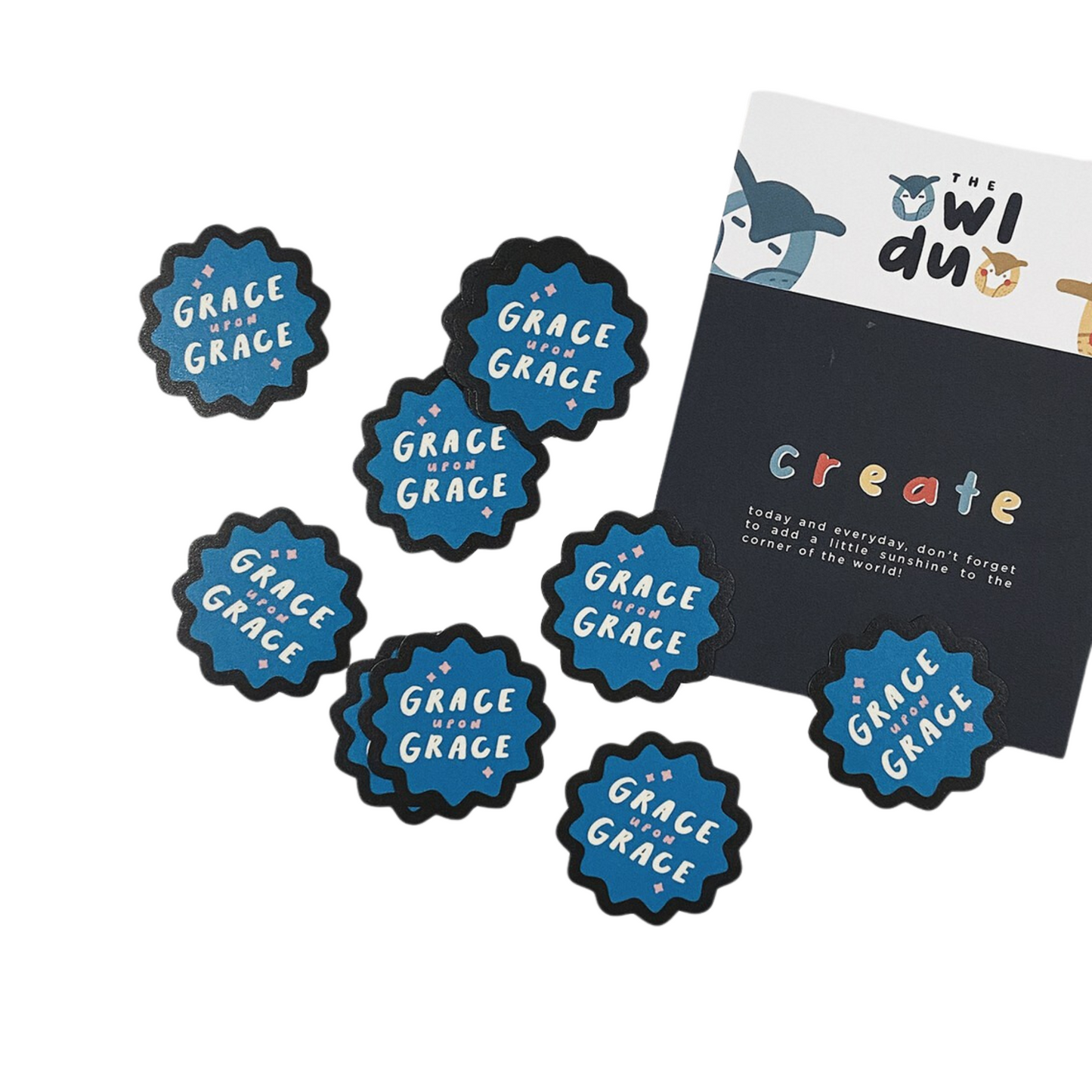 Solo Faith-filled Illustrated Christian Stickers
