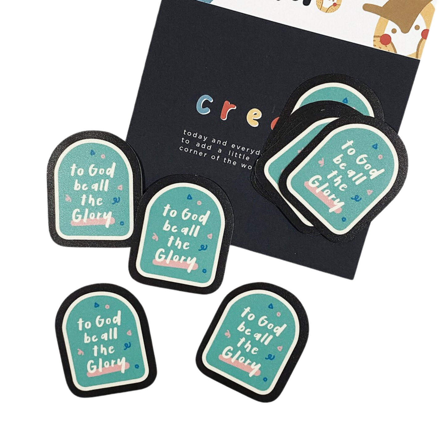 Solo Faith-filled Illustrated Christian Stickers