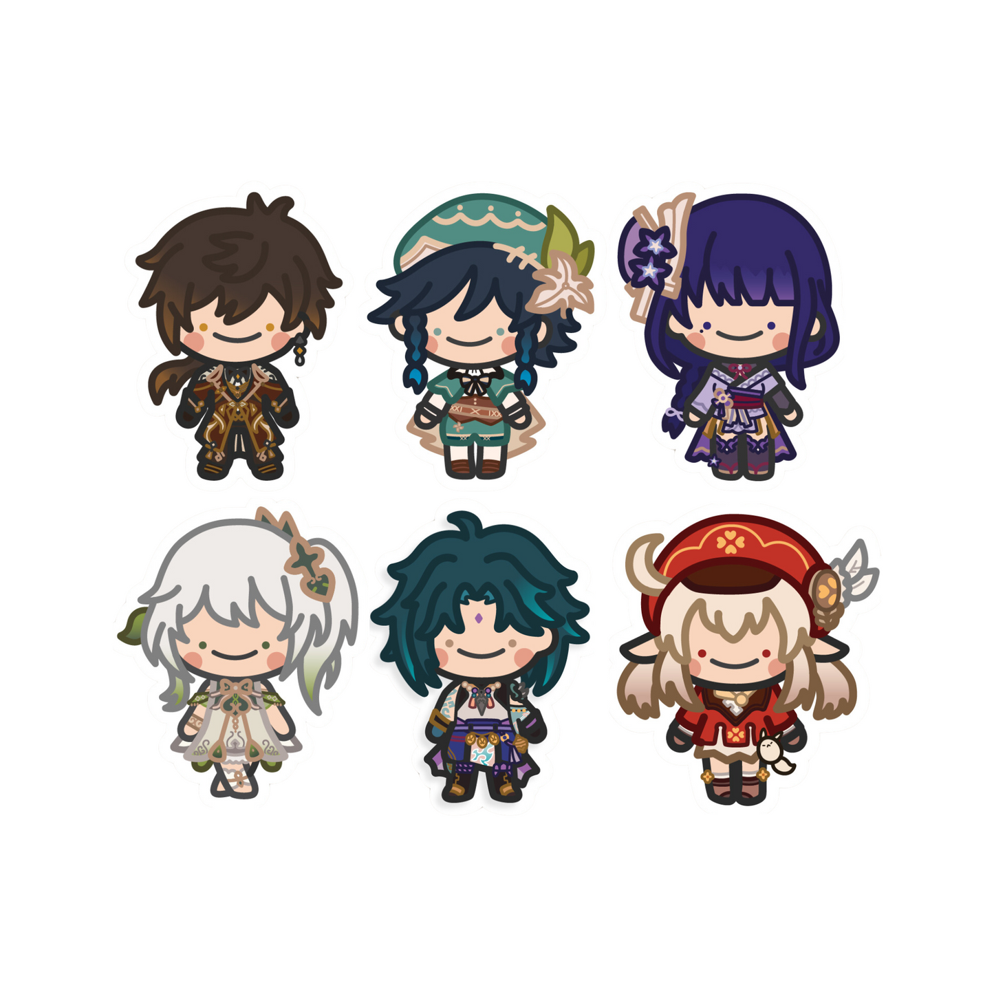 Solo Genshin Waterproof Stickers
