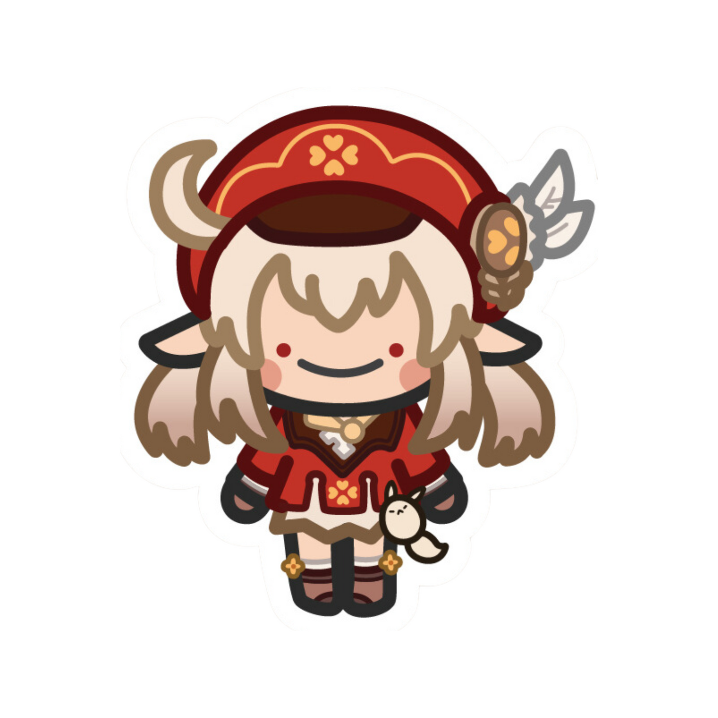 Solo Genshin Waterproof Stickers