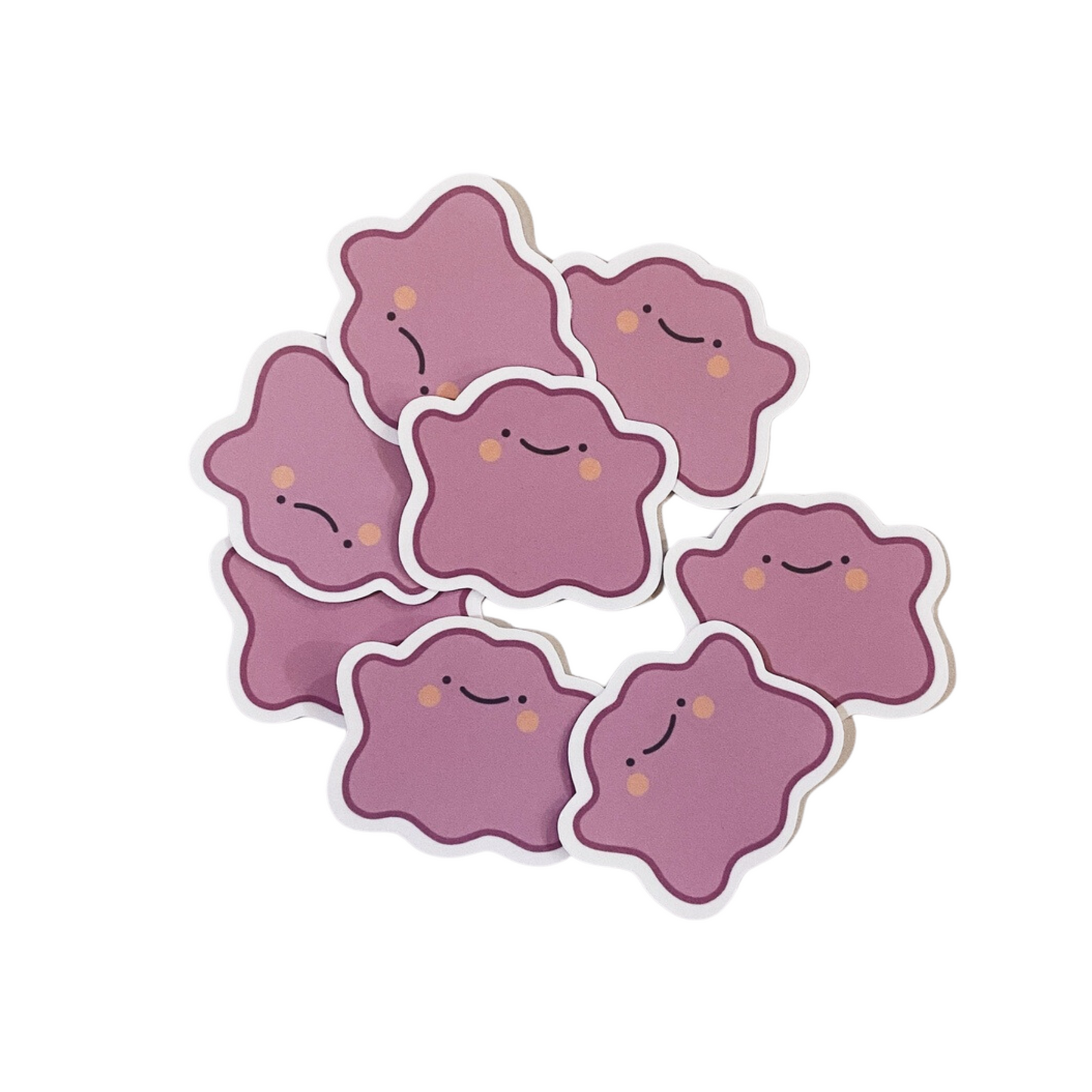 Solo Pokemon Waterproof Stickers Ditto