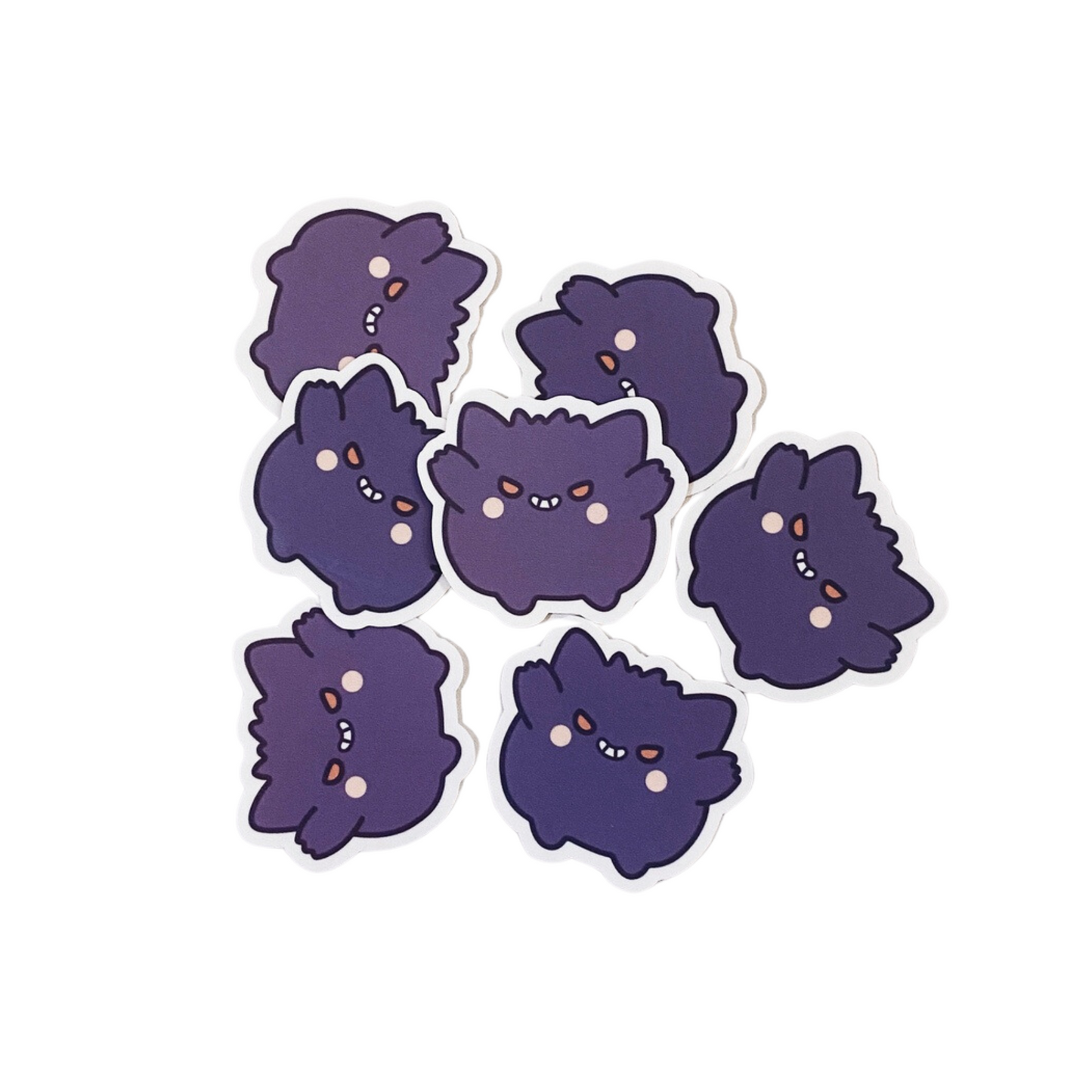 Solo Pokemon Waterproof Stickers Gengar