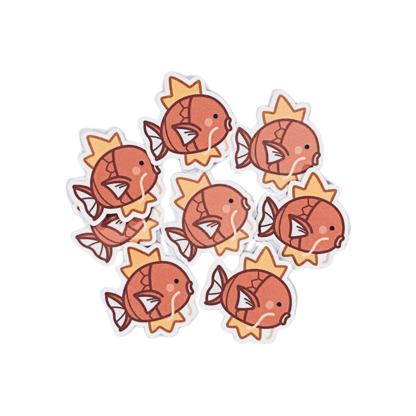 Solo Pokemon Waterproof Stickers Magikarp