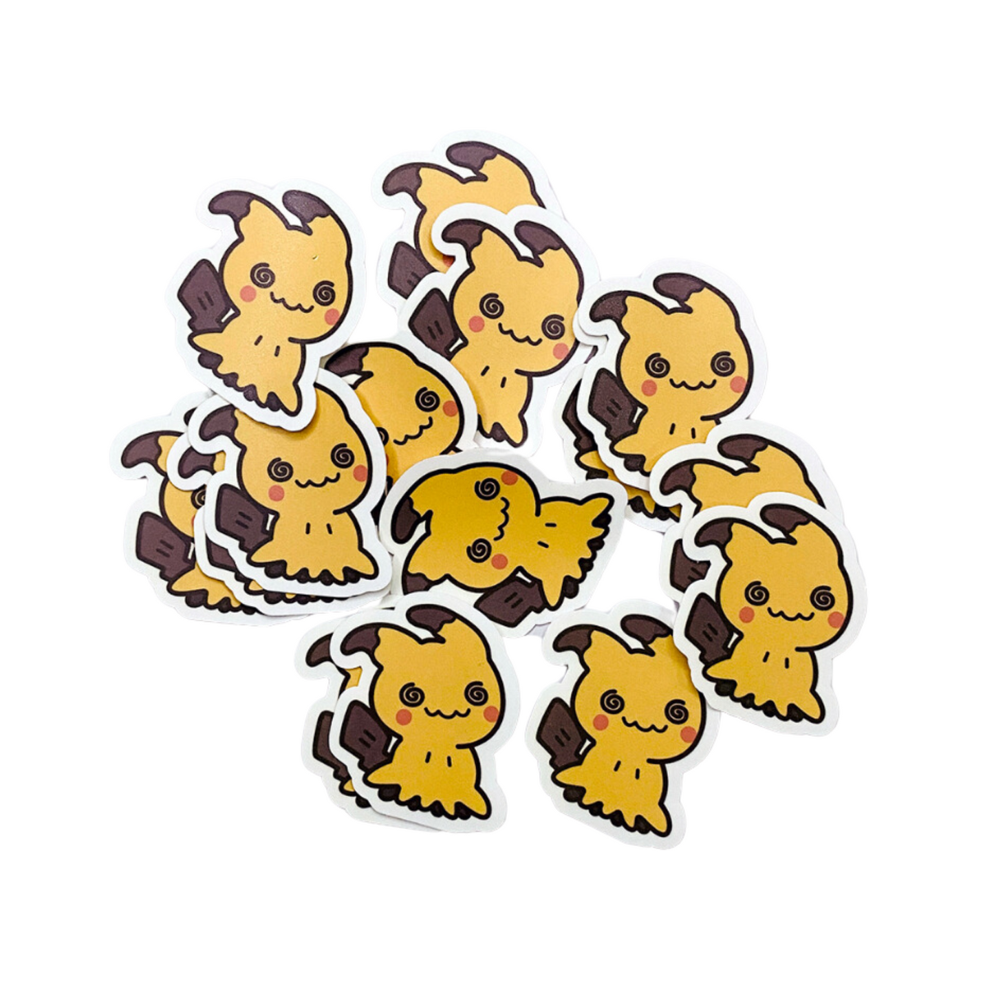 Solo Pokemon Waterproof Stickers Mimikyu