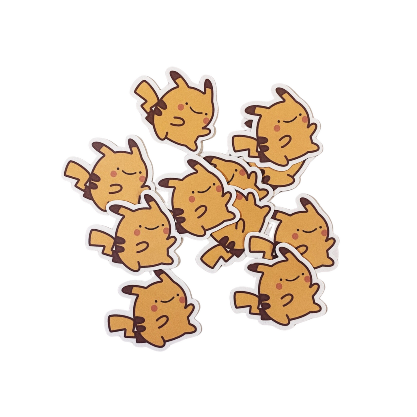 Solo Pokemon Waterproof Stickers Pikachu