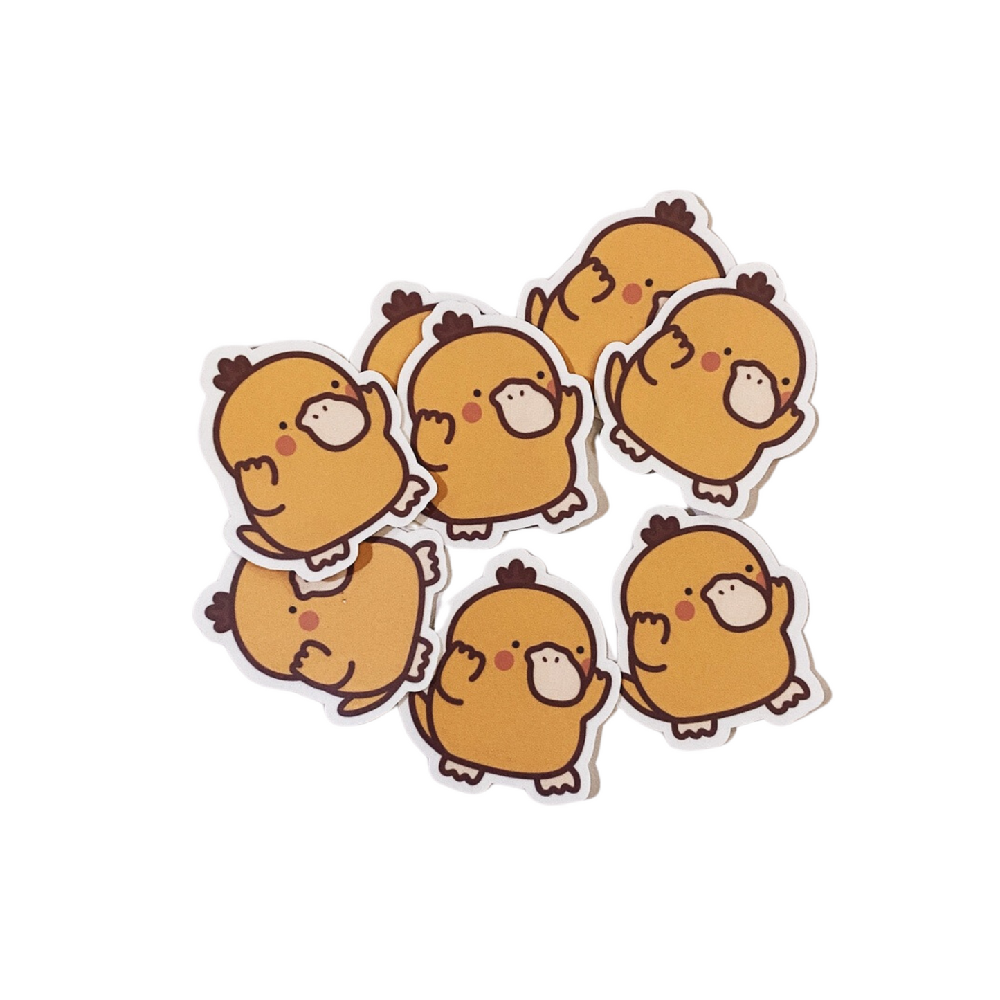 Solo Pokemon Waterproof Stickers Psyduck