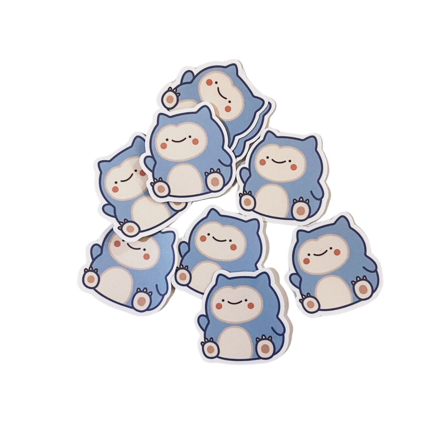 Solo Pokemon Waterproof Stickers Snorlax