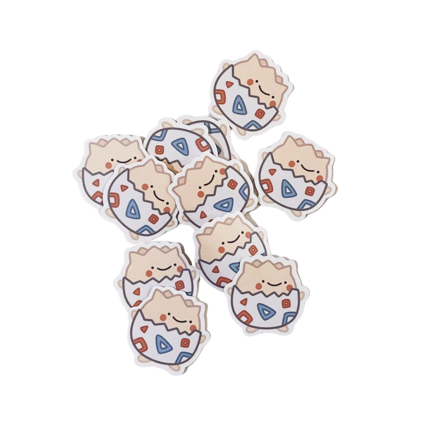 Solo Pokemon Waterproof Stickers Togepi