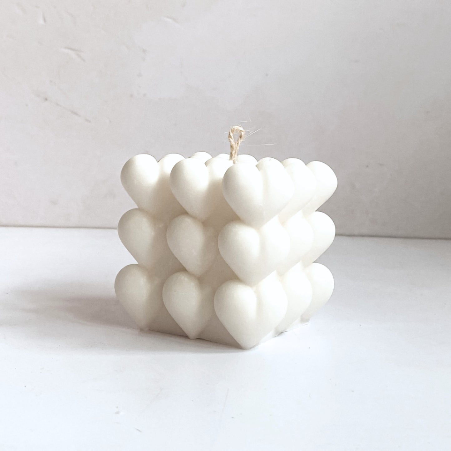 Valentines Heart Candle