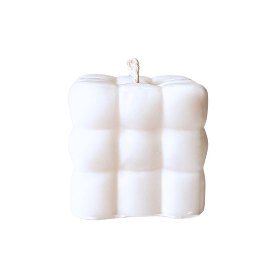 Leather Cube Candle