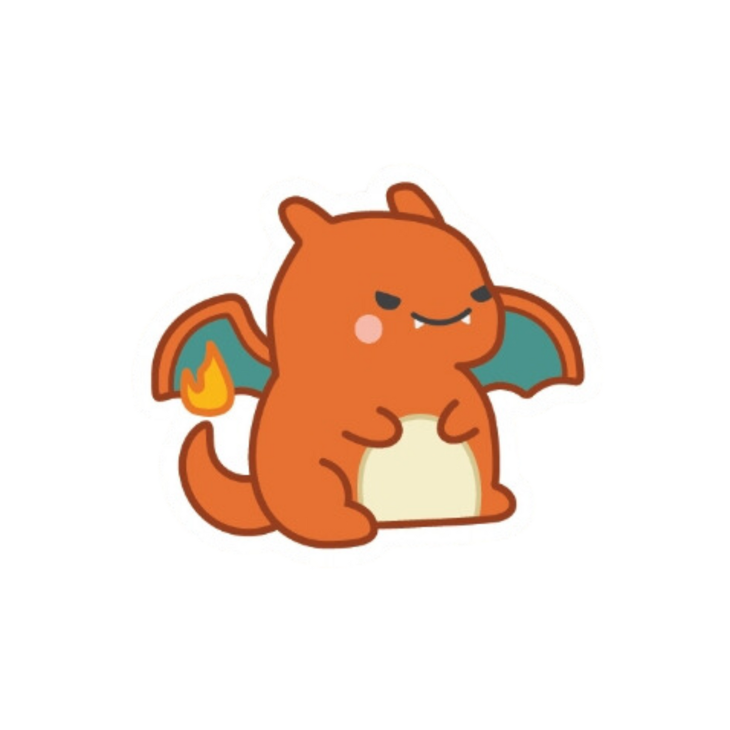 Solo Big Pokemon "Dragons" Waterproof Stickers