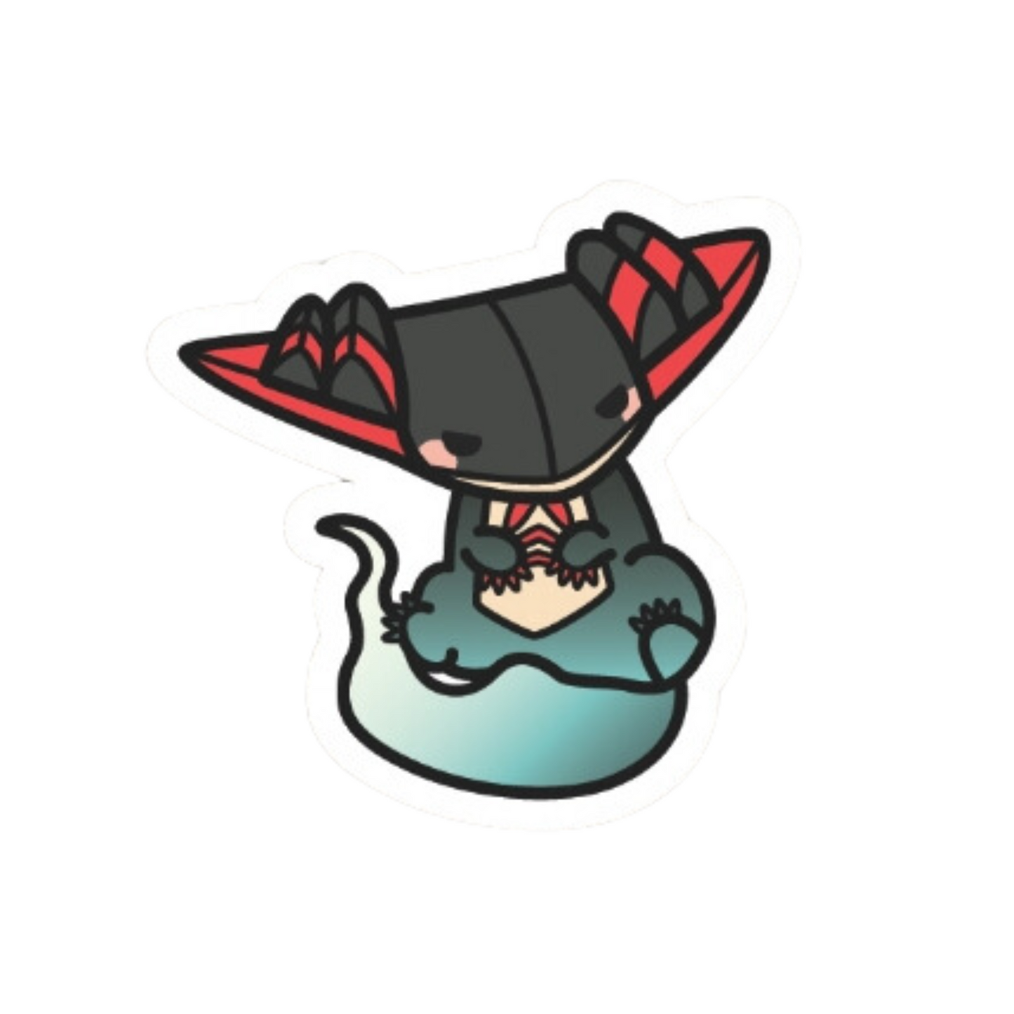 Solo Big Pokemon "Dragons" Waterproof Stickers