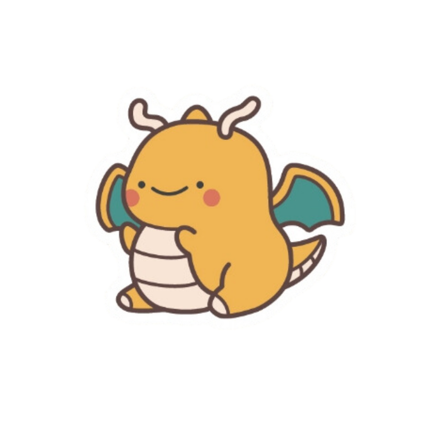 Solo Big Pokemon "Dragons" Waterproof Stickers
