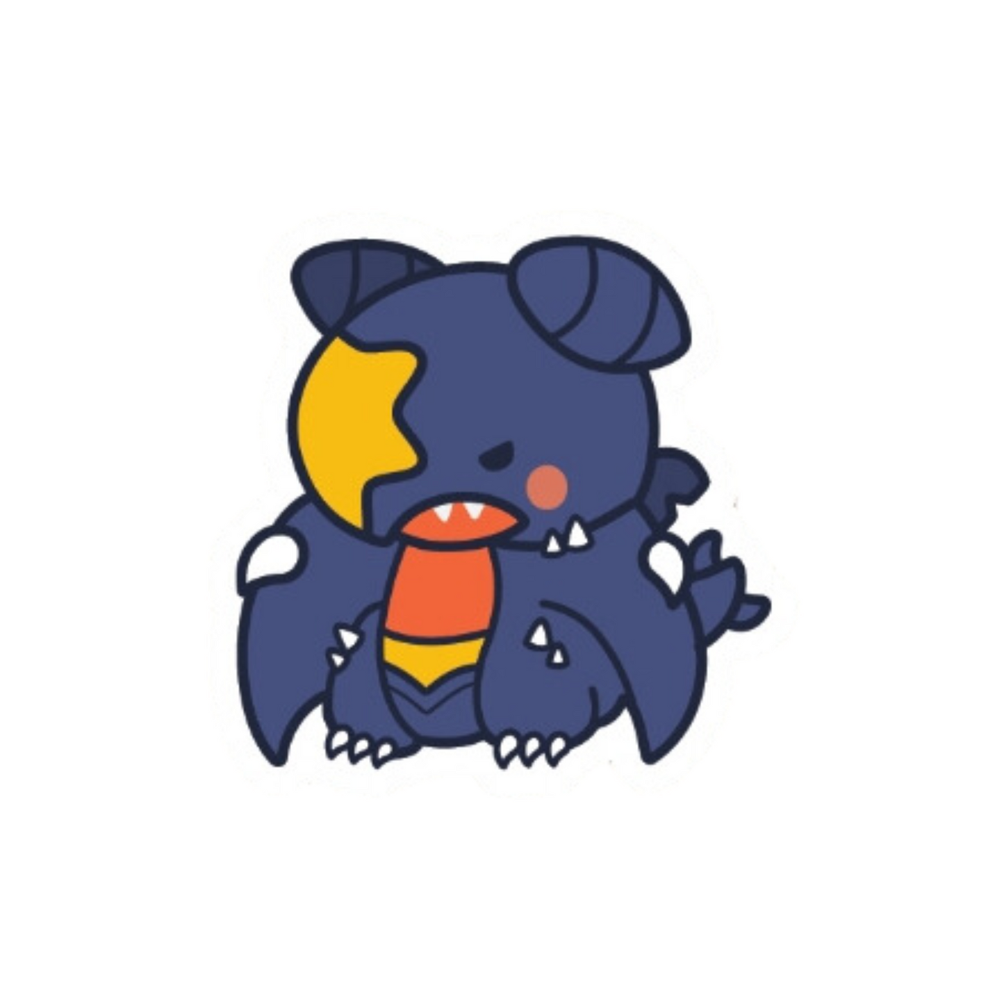 Solo Big Pokemon "Dragons" Waterproof Stickers