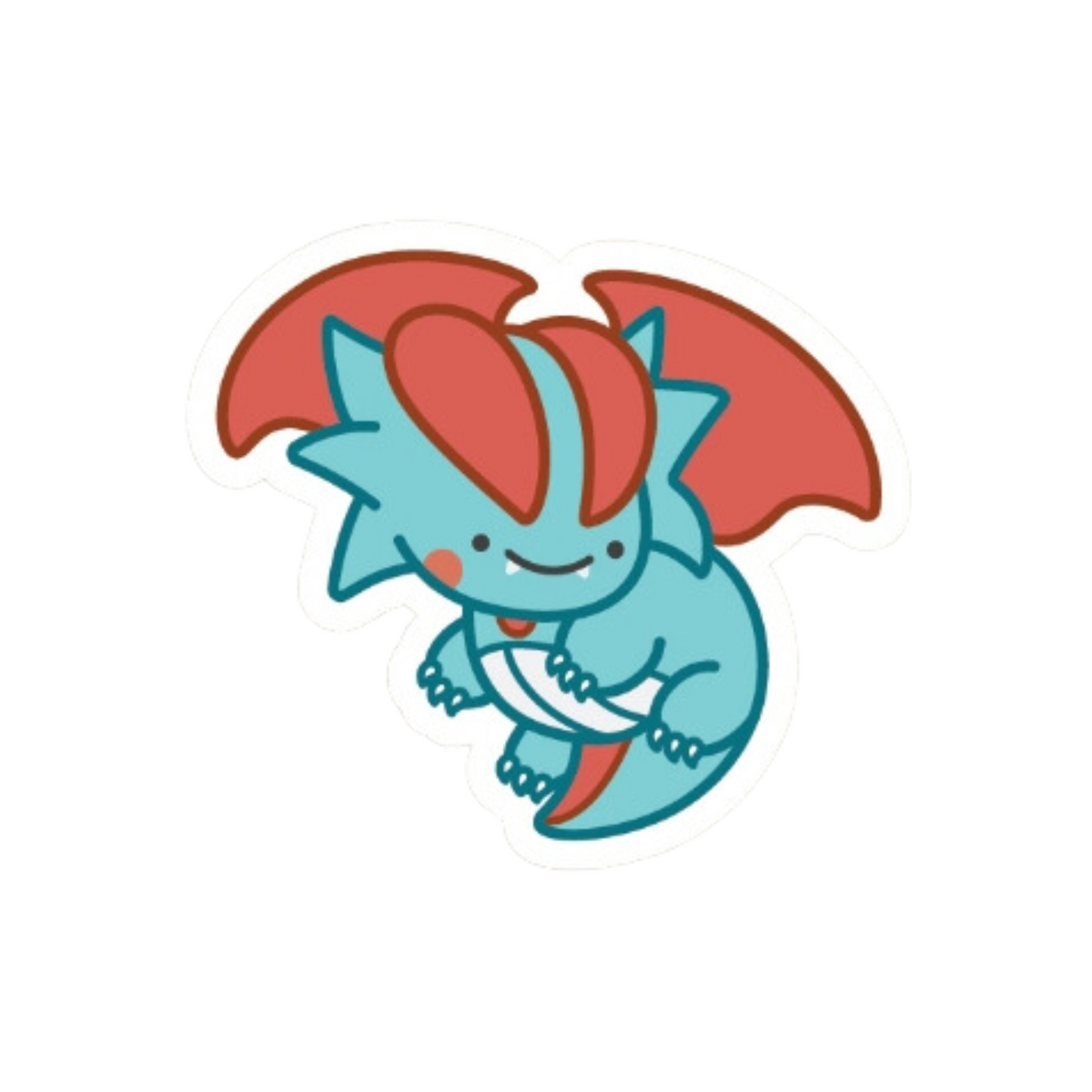 Solo Big Pokemon "Dragons" Waterproof Stickers