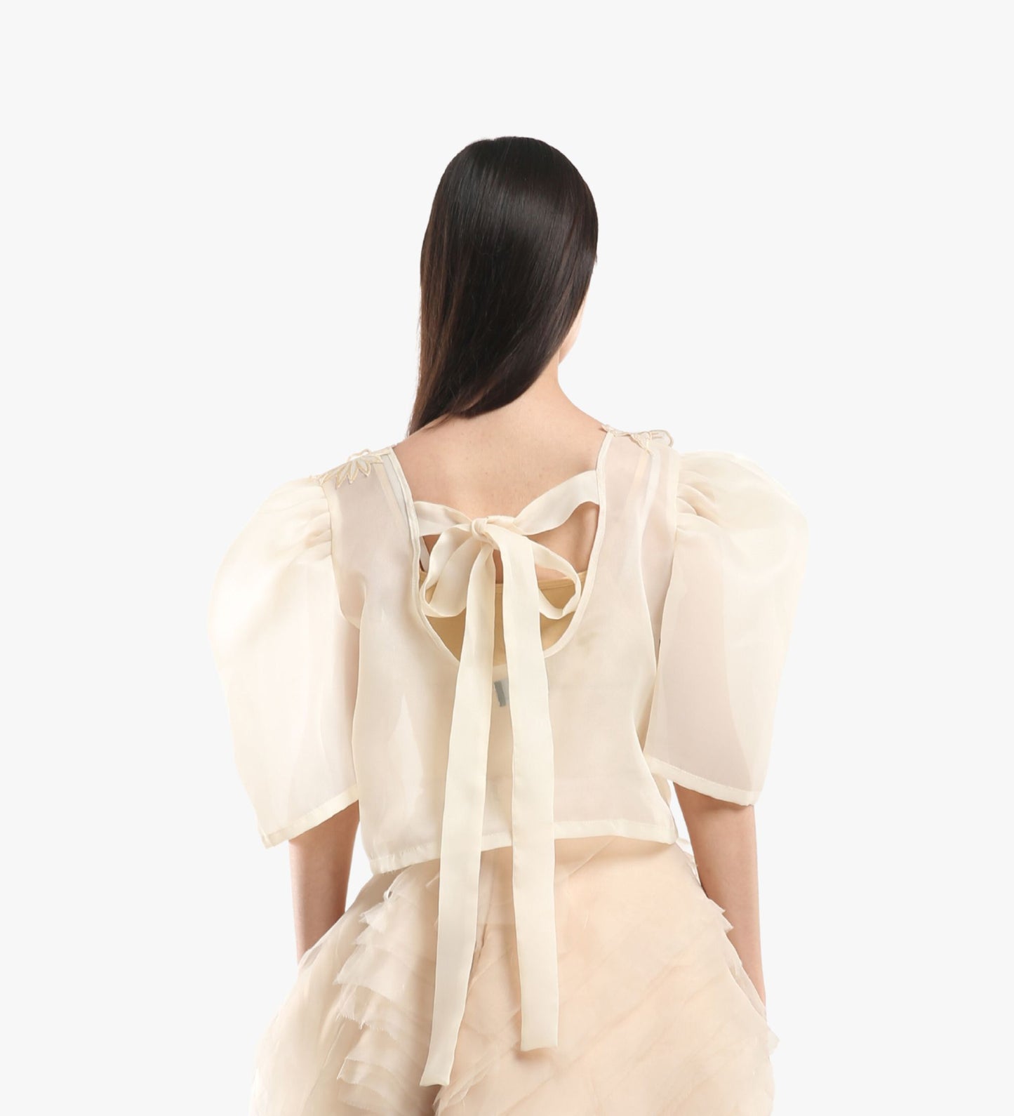 Backless Maria Clara Sleeves
