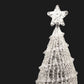Mini Glass Christmas Tree for Table Decor