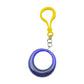 Glass Ring Pendant Keychain