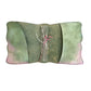 Hand-Painted, Hand-Stitched Leather Journal & Traveler's Notebook Cover | Soft Moss