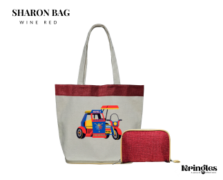 Sharon Bag Tricycle (foldable canvas bag)