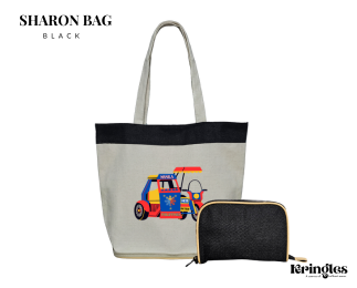 Sharon Bag Tricycle (foldable canvas bag)