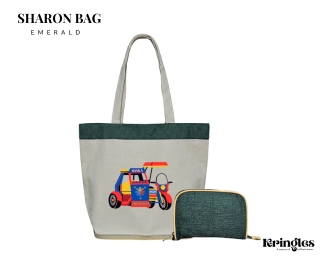 Sharon Bag Tricycle (foldable canvas bag)