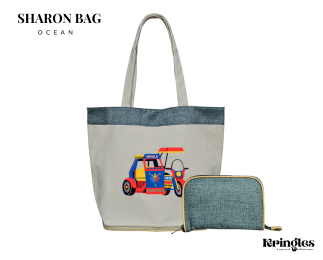 Sharon Bag Tricycle (foldable canvas bag)