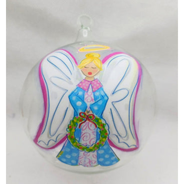 Glass 4.5" Ball Christmas Ornaments
