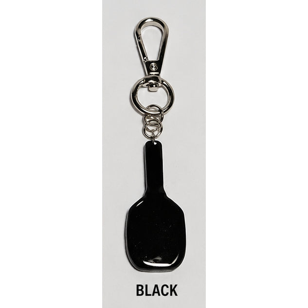 Glass Pickleball Paddle Keychain