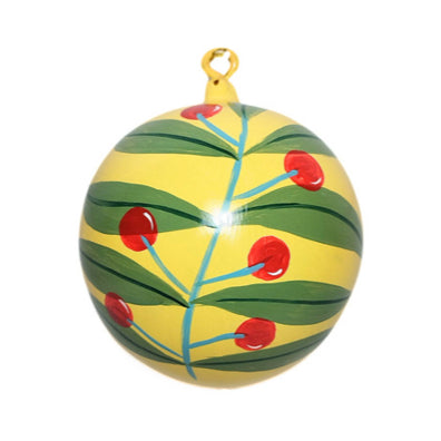 Glass 4.5" Ball Christmas Ornaments Colored
