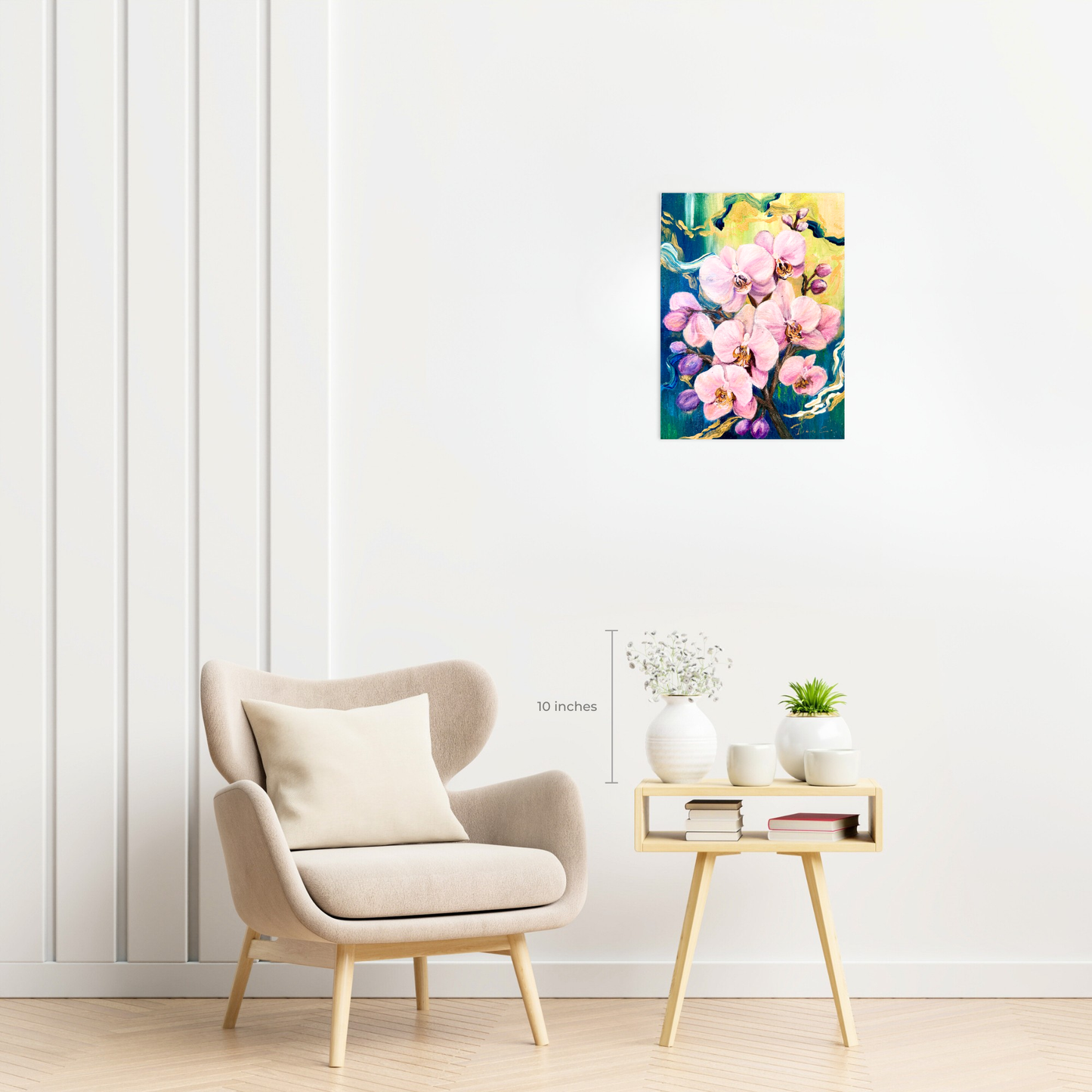 Blooming Through the Seasons (12 in. x 16 in.)