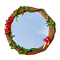Mushroom Clay Mirror