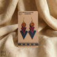 "Isa" Wood x Leather Earrings