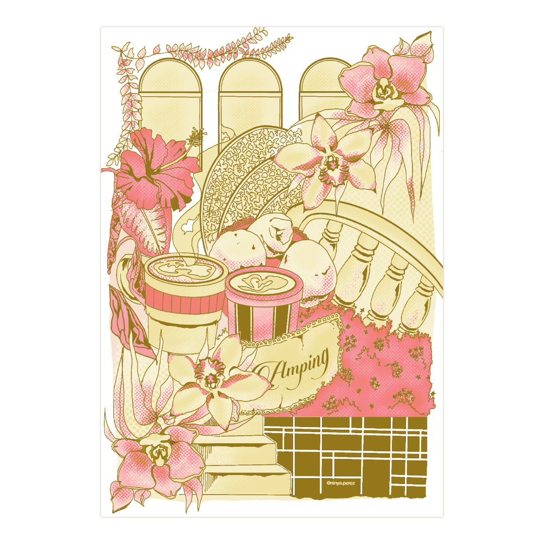 Amping (A5 Art Print)