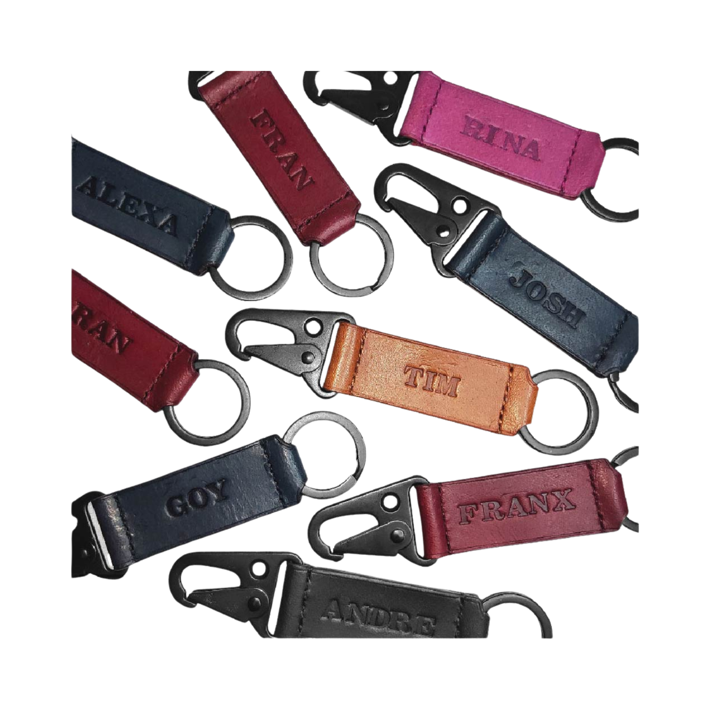 Leather Classic Keychain